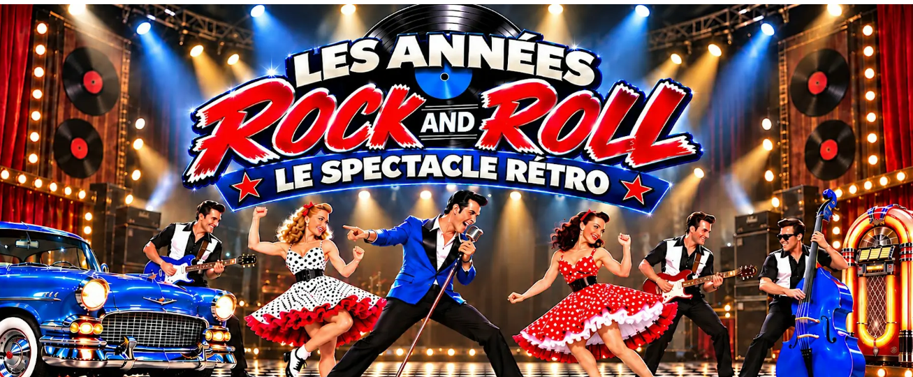 Hommage LES ANNÉES ROCK AND ROLL.